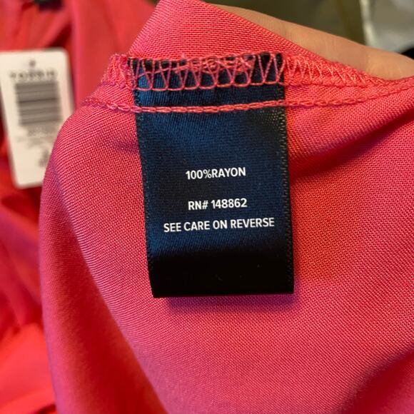 Torrid Honeysuckle Pink Maxi Challis Trapeze Dress 2X NWT slip resort Barbie - Picture 6 of 8